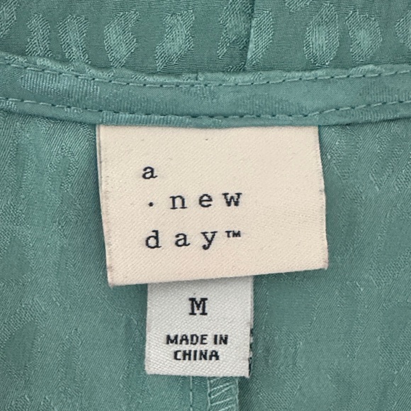 A New Day Textured Teal Midi Dress - Picture 2 of 7